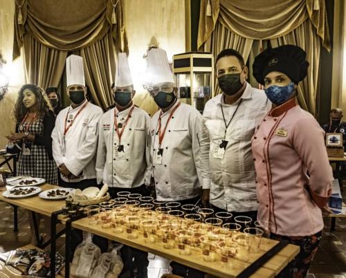Italian and Cuban cuisines dress up at the San Remo Festival in Havana